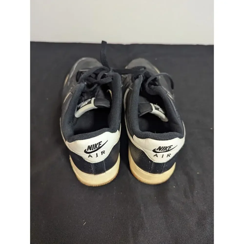 Nike Air Force 1 Low Black White Gum CI0087-002 Men’s Size 10.5 Sneakers Shoes